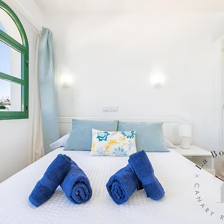 Con Terraza Privada Y Piscina En Gran Canaria Dom wakacyjny Maspalomas (Gran Canaria)