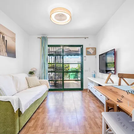 Con Terraza Privada Y Piscina En Gran Canaria Dom wakacyjny