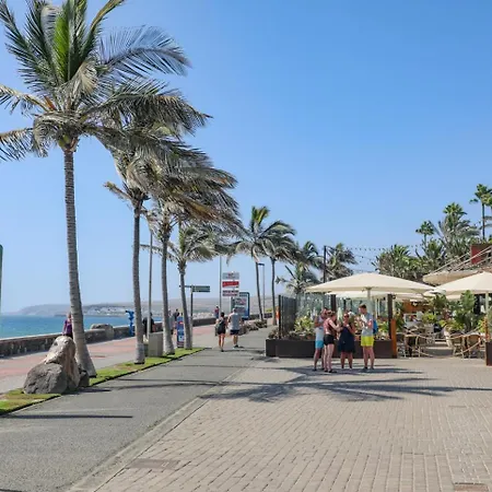 Acogedor Con Piscina En Prázdninový dům Maspalomas (Gran Canaria)