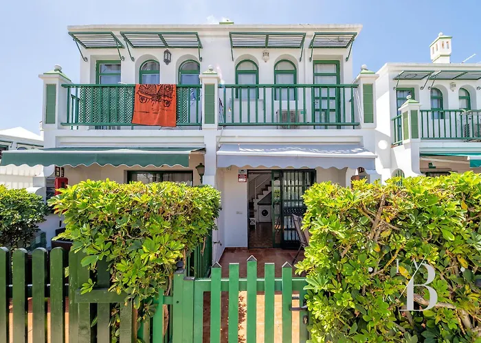 Coqueto Bungalow Con Terraza Privada Y Piscina 度假居 马斯帕洛马斯